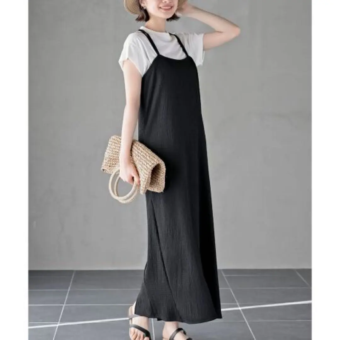 Thumbnail of With tag ♪ rps T-shirt SET Shirring Dobby Cami Dress