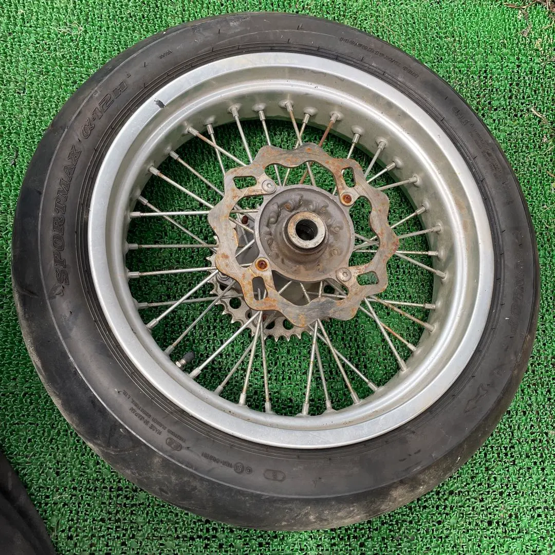 DT230 TT250R 17インチ モタードホイール - メルカリ