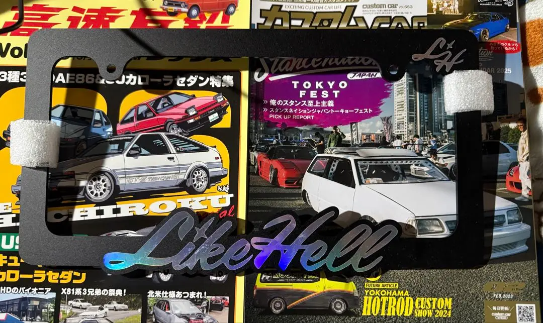 likehell JPナンバー フレーム ライクヘル LikeHell Design JP (@Likehell_jp) / X