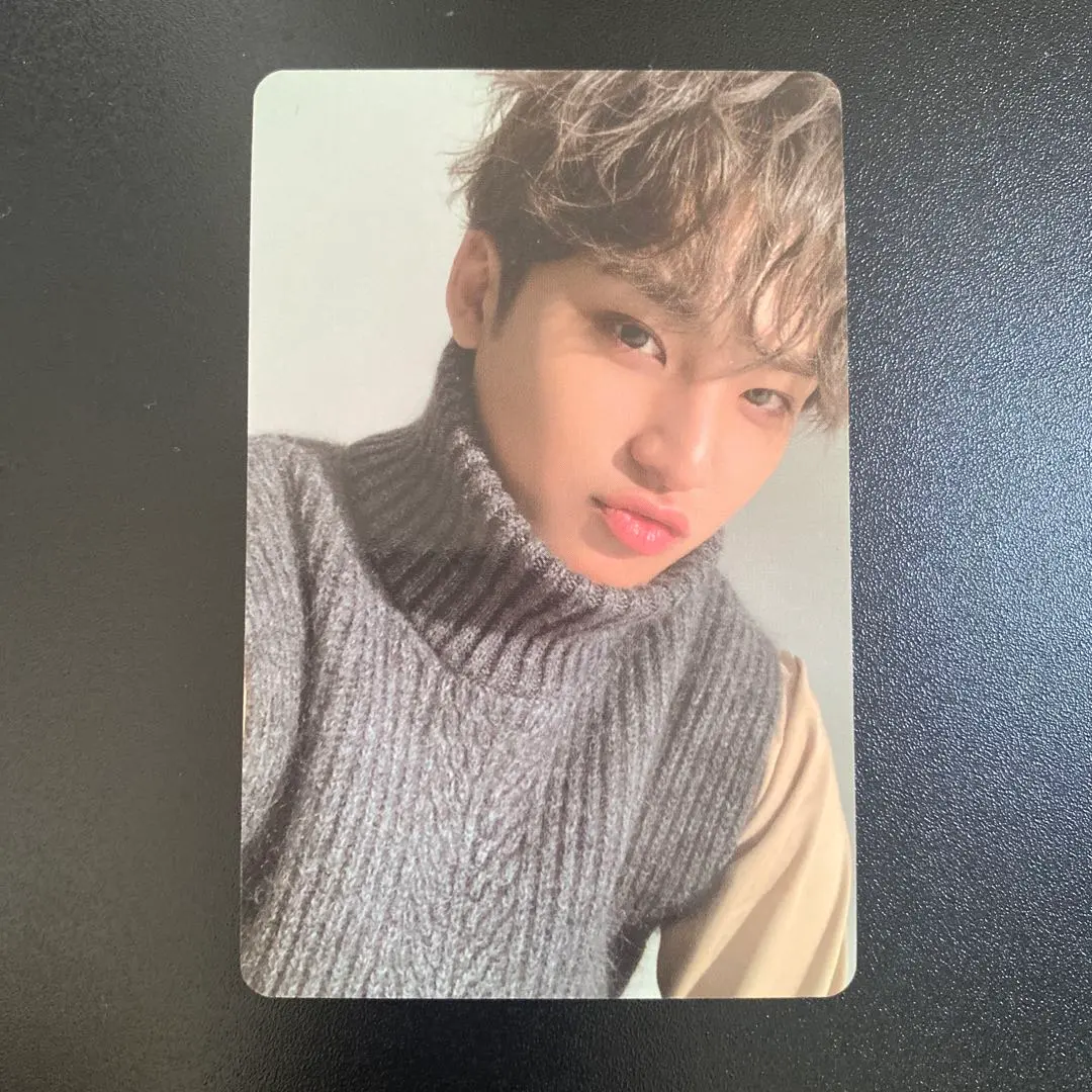 Thumbnail of Mingyu incomplete trading card 76 SEVENTEEN