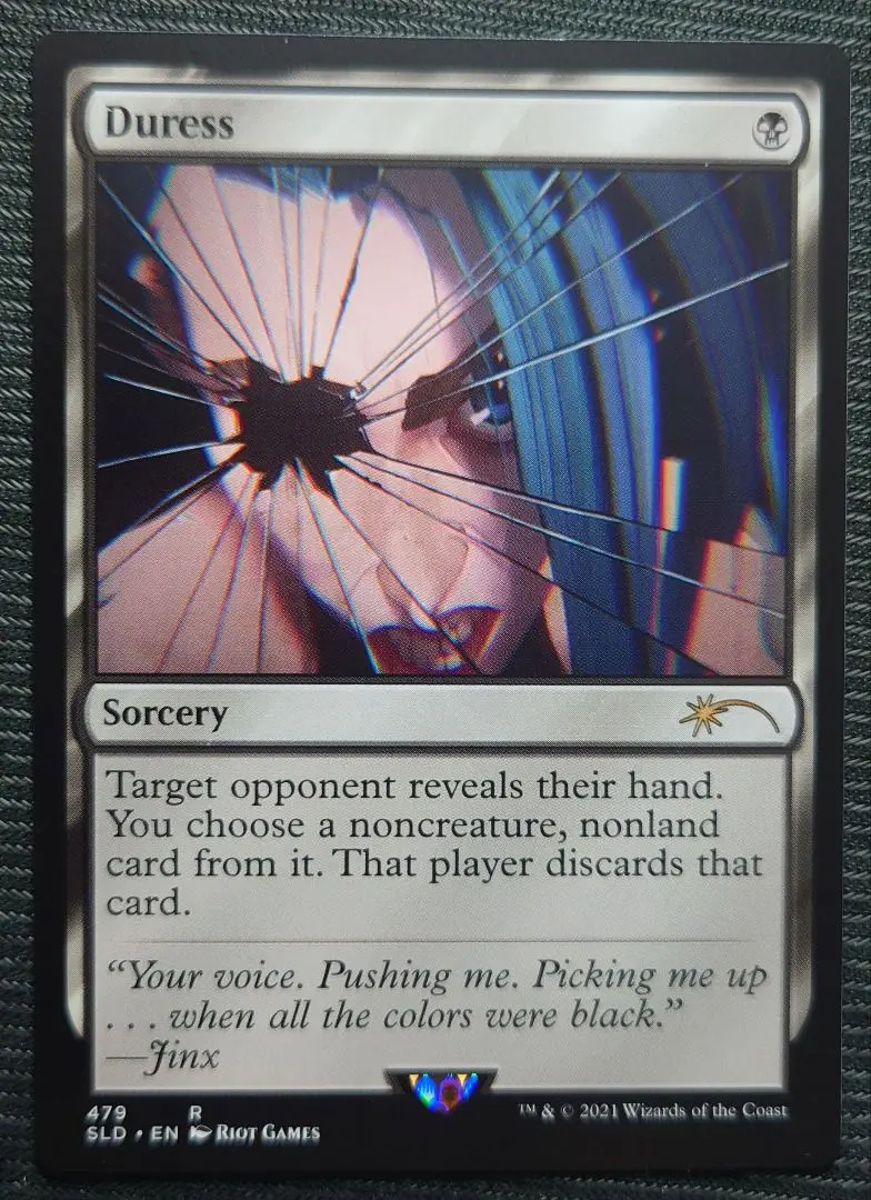mtg 強迫/Duress arcane 479 FOIL ４枚セット sld mtg 強迫/Duress arcane コラボ 479 4枚セット sld - メルカリ