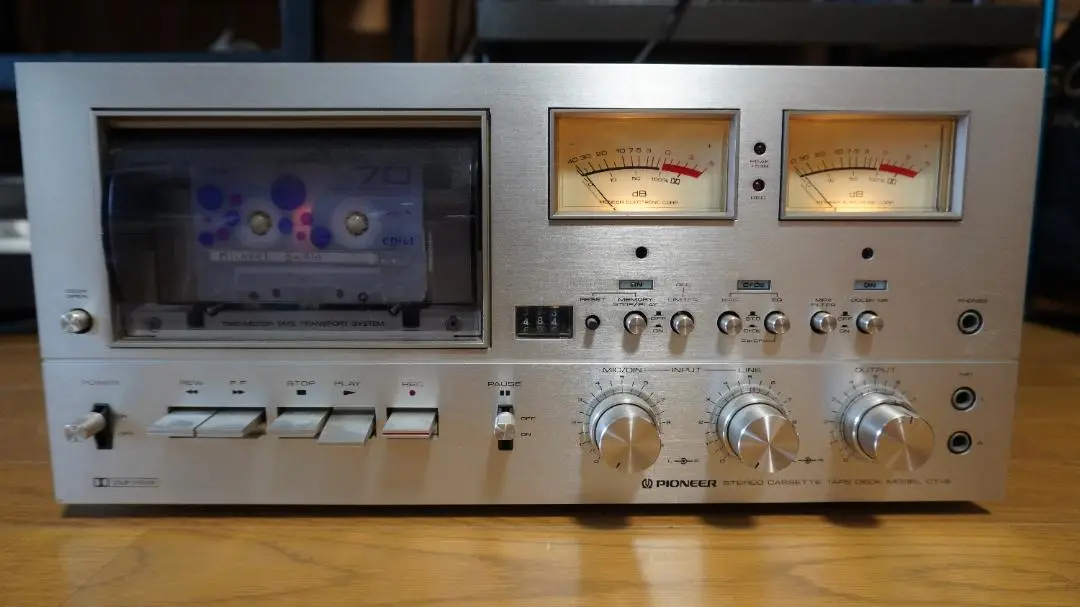 PIONEER CT-9 動作確認済み PIONEER パイオニア CT-9 ステレオカセットデッキ 通電確認済