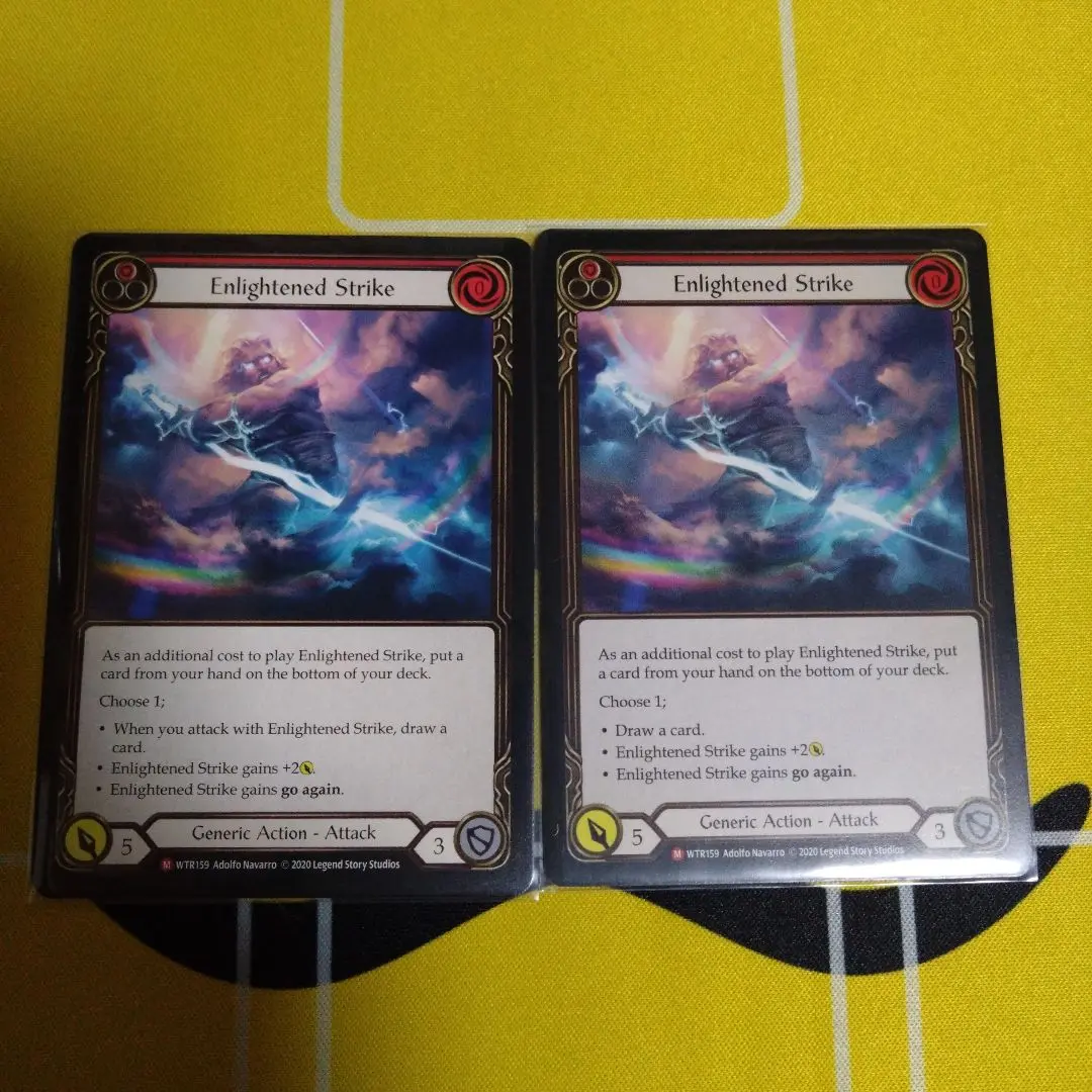 【FaB】Enlightend Strike（HP1）（3枚セット） FAB Enlightened Strike 3枚セット