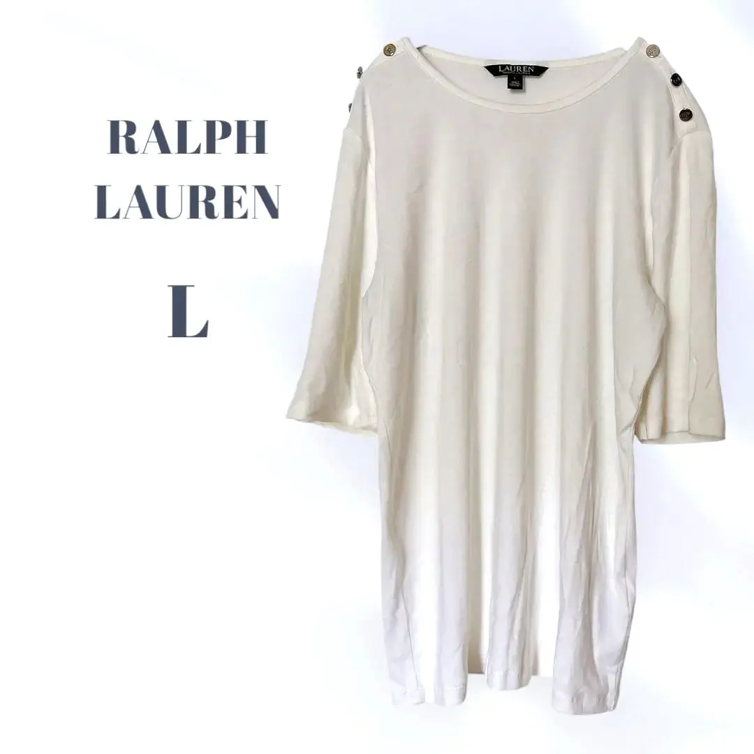 Thumbnail of Ralph Lauren L White T-shirt Top