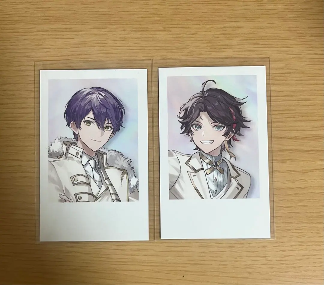 Thumbnail of Nijisanji 6th Anniversary Cheki (Polaroid): Kendo Koya & Akina Saegusa