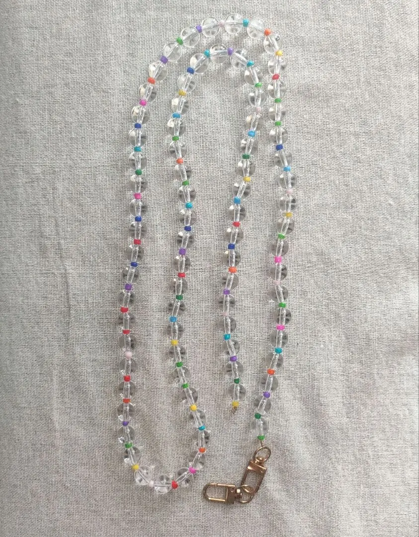 Thumbnail of Colorful Bead Smartphone Shoulder Strap