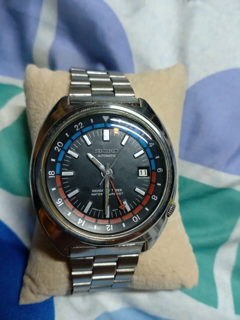 SEIKO 自動巻きナビゲータータイマー 6117-6400 ジャンク SEIKO 自動巻きナビゲータータイマー 6117-6400 ジャンク - メルカリ