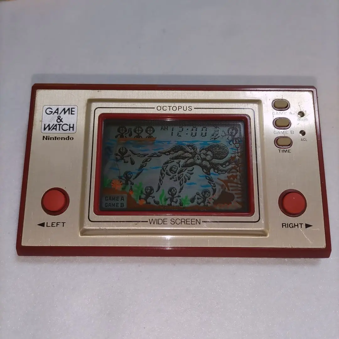 ゲーム＆ウオッチ ワイドスクリーン　オクトパス 第23回 オクトパス OCTOPUS (ゲームウォッチ ワイドスクリーン
