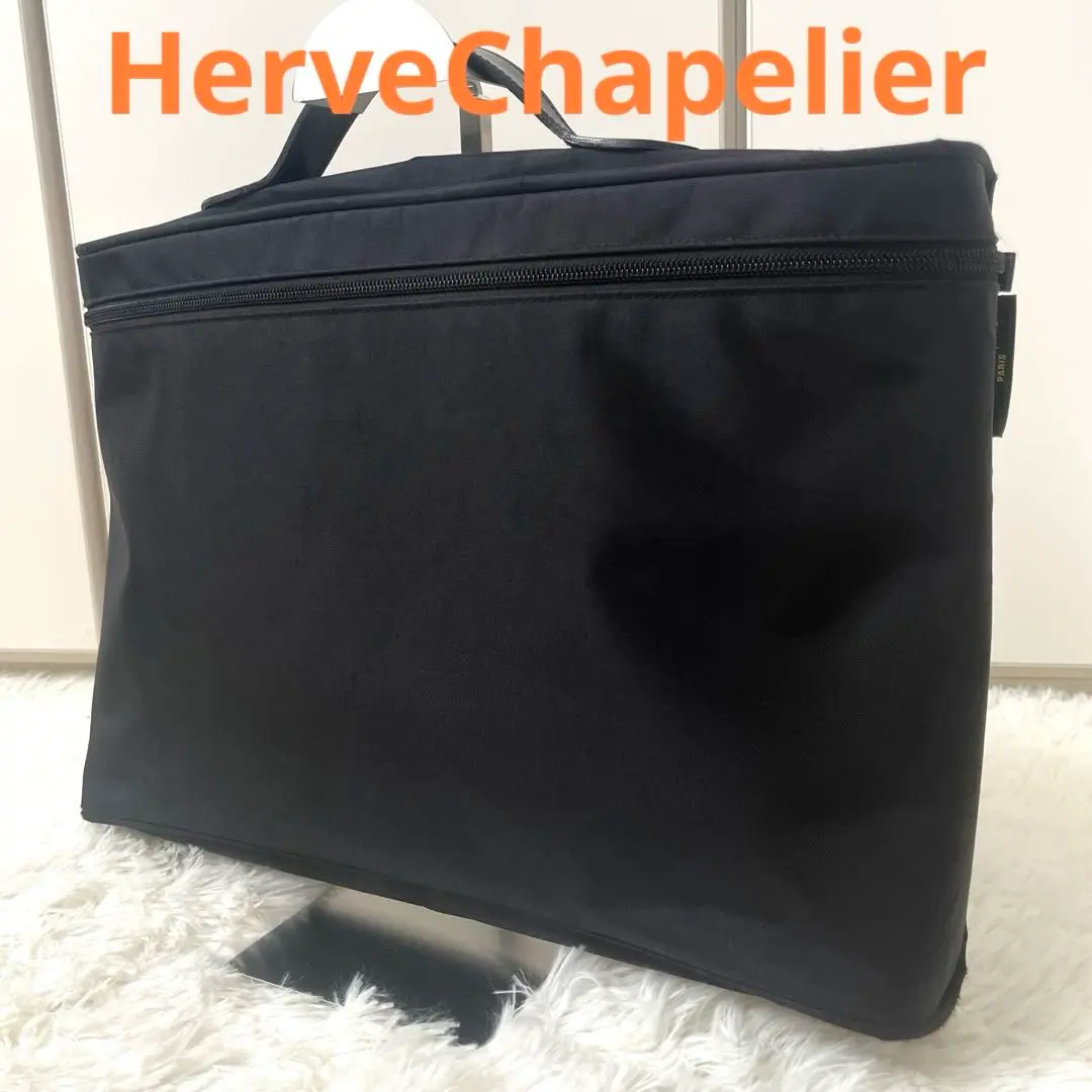 Hervé Chapelier ブラック ビジネスバッグ 2025年最新】Herve Chapelier メンズ ビジネスバッグの人気