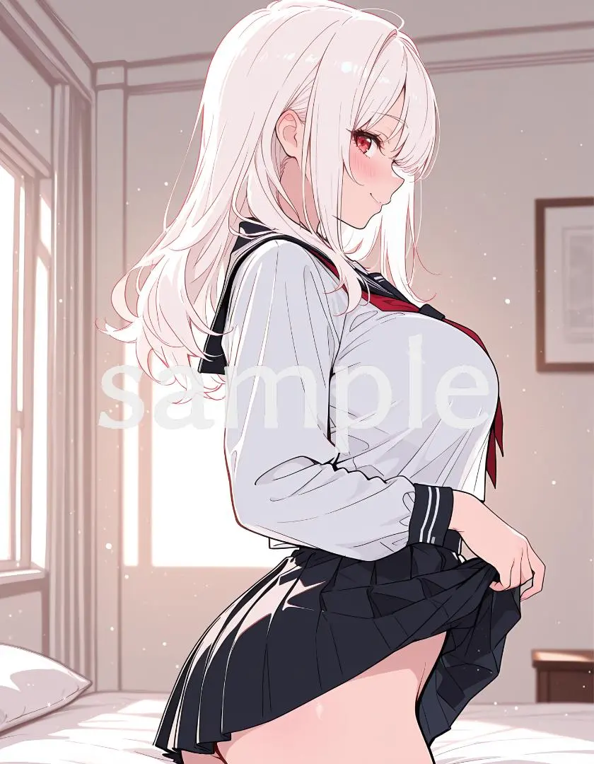 Q171 二次元插畫 美少女 A4海報 性感 批量購買更優惠 的縮圖