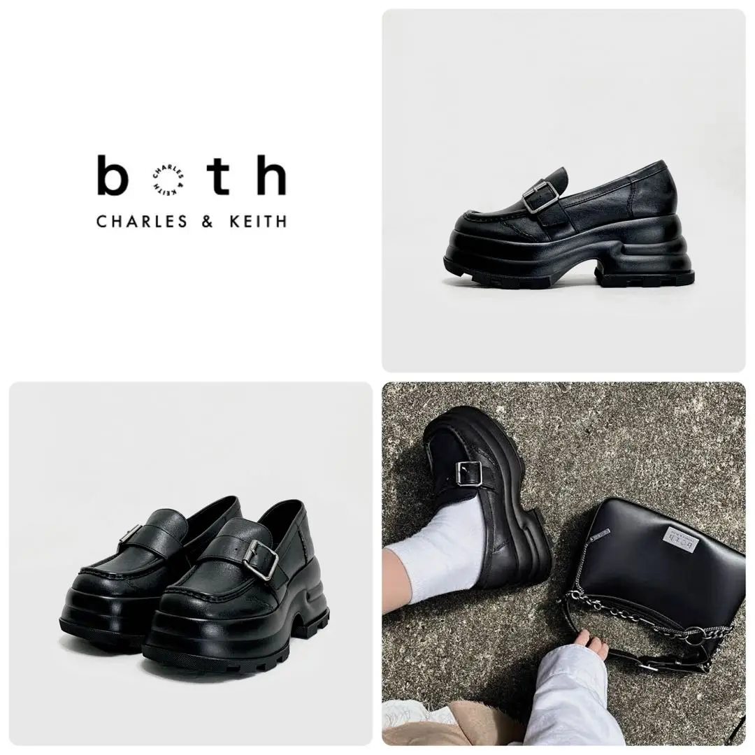 チャールズ&キース　both コラボ　厚底ローファー　36 2025年最新】both charlesの人気アイテム - メルカリ