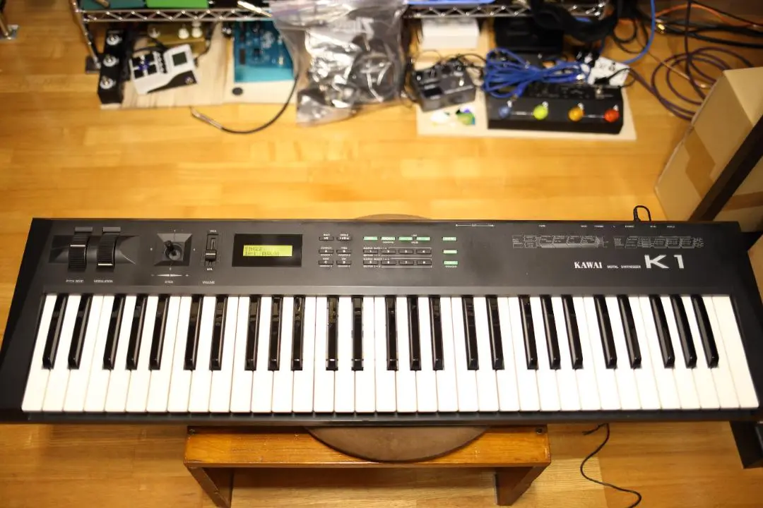 美品　実働　KAWAI K1 デジタル　シンセサイザー 　 カワイ Yahoo!オークション -「kawai k1」の落札相場・落札価格