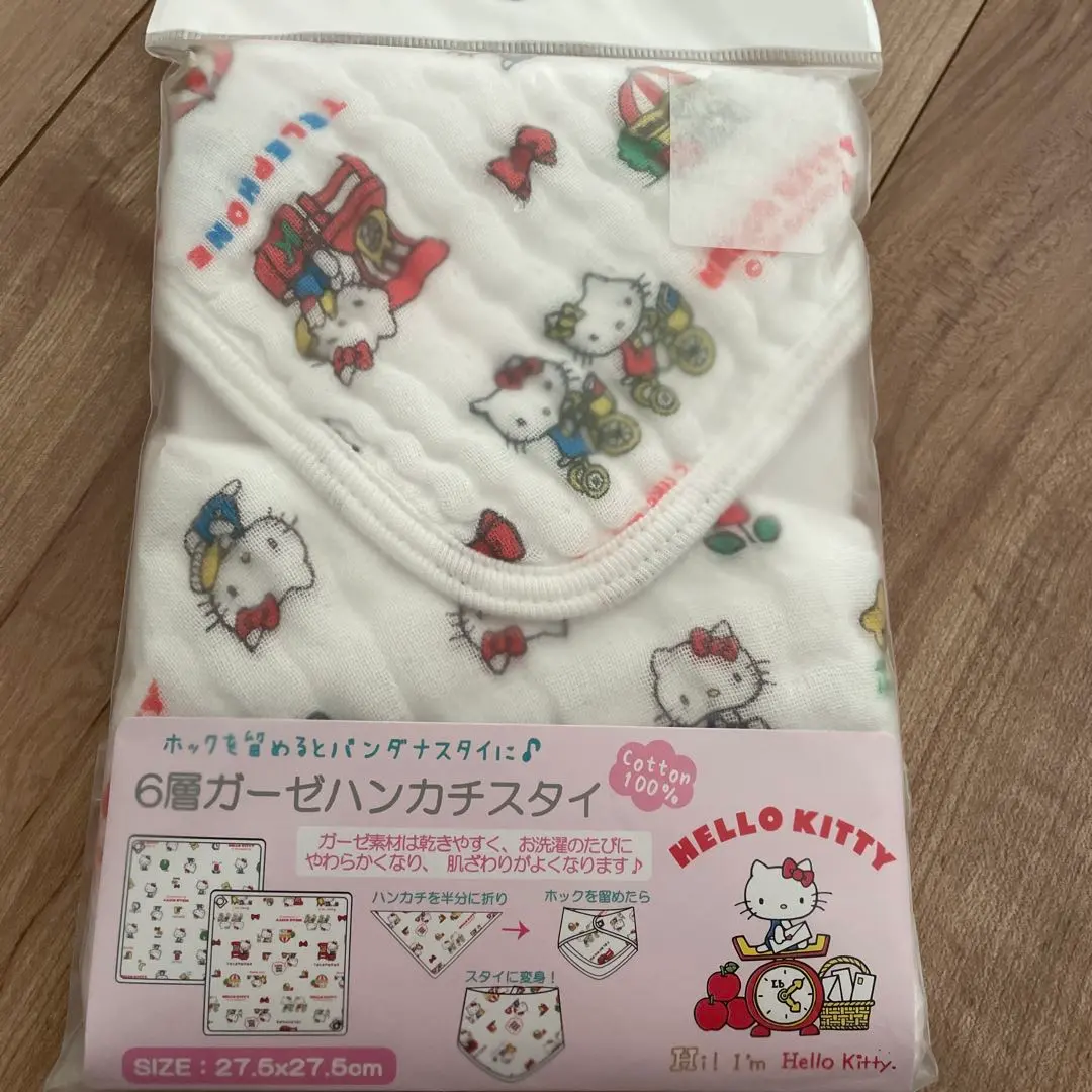 Thumbnail of Hello Kitty 6-Layer Gauze Handkerchief