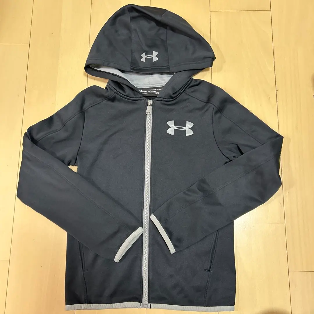Thumbnail of Under Armour black hoodie YSM (Youth Small/Medium)