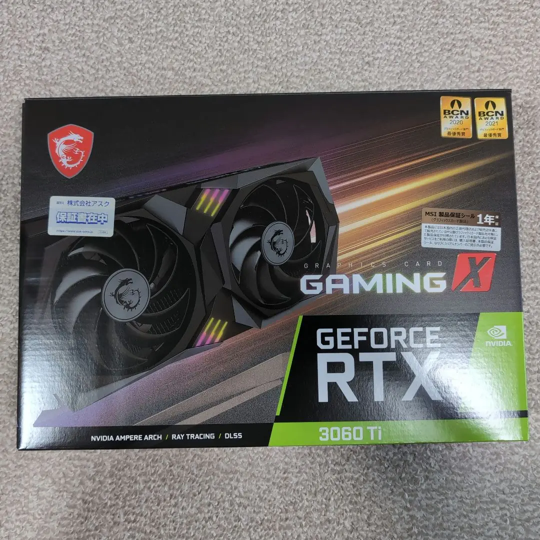 2025年最新】geforce rtx 3060 ti gaming x 8g lhrの人気