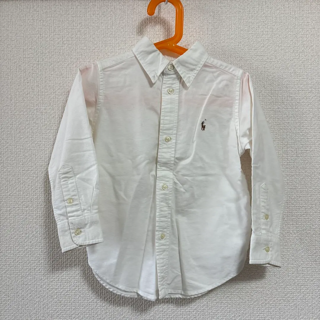 Thumbnail of Ralph Lauren White Button-Down Shirt 100