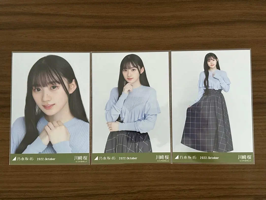 Thumbnail of Sakura Kawazaki Nogizaka46 Official Photo Windowpane Check