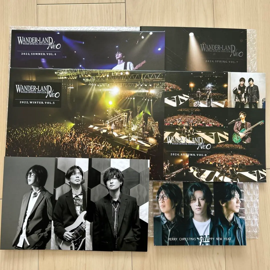 WANDER-LANDNEO Vol.1〜Vol.8 第5期WANDS会報セット 2025年最新】Wands 会報の人気アイテム - メルカリ