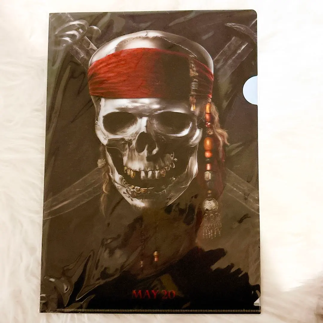 非賣品 未開封 神鬼奇航 透明文件夾 全新未使用 的縮圖
