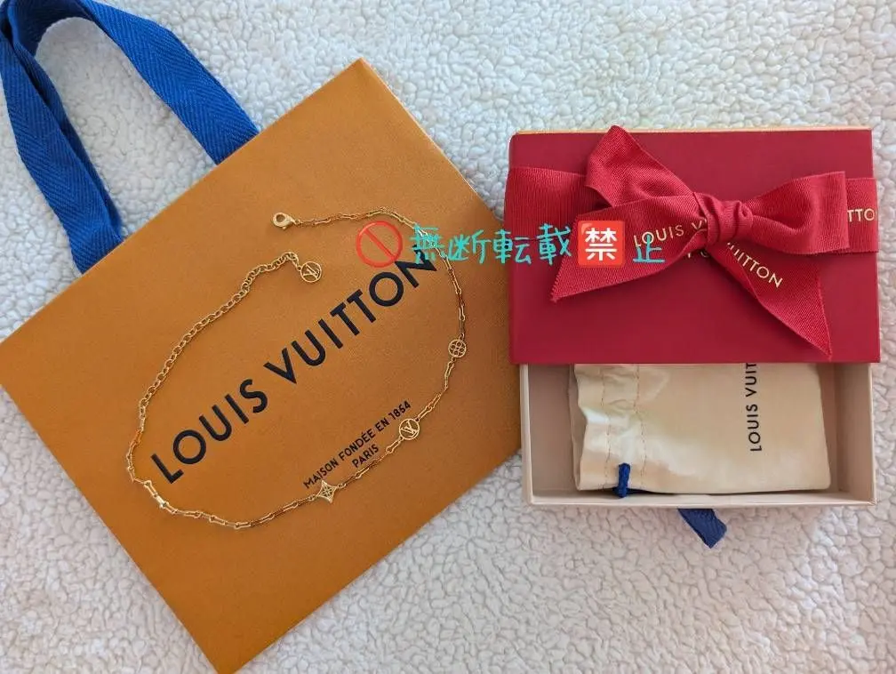 Louis Vuitton ネックレス　フォーエバーヤング　ケース・紙袋付き ヴィトン M69622 コリエ フォーエバー ヤング OB1252 ネックレス