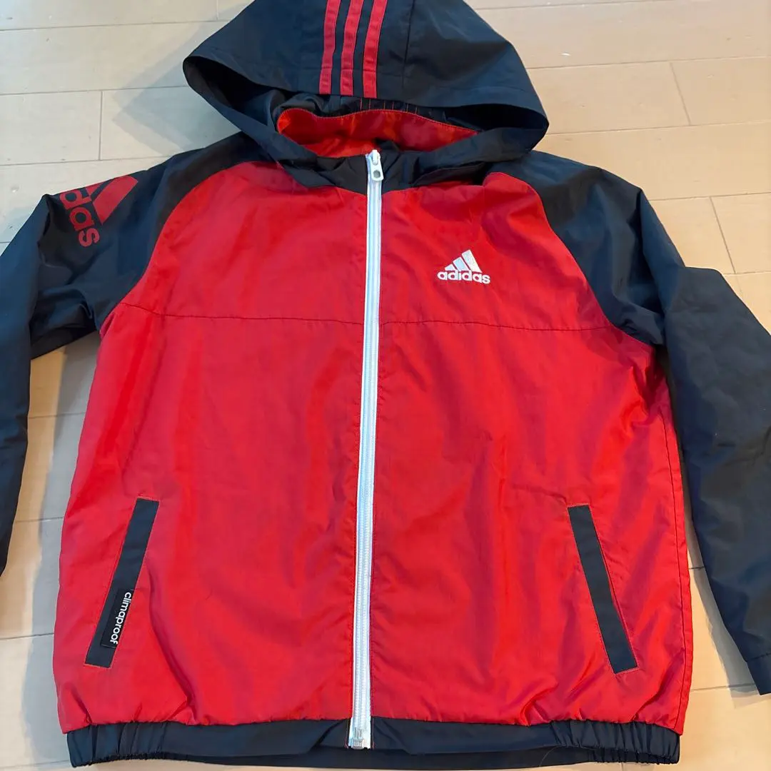 Thumbnail of Adidas hooded windbreaker 120