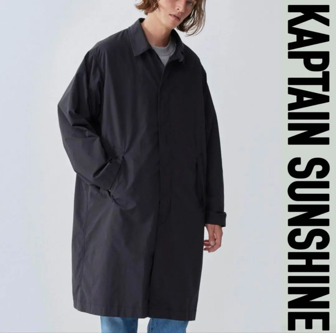 期間限定特価】KAPTAIN SUNSHINEスタンドカラーフィールドコート