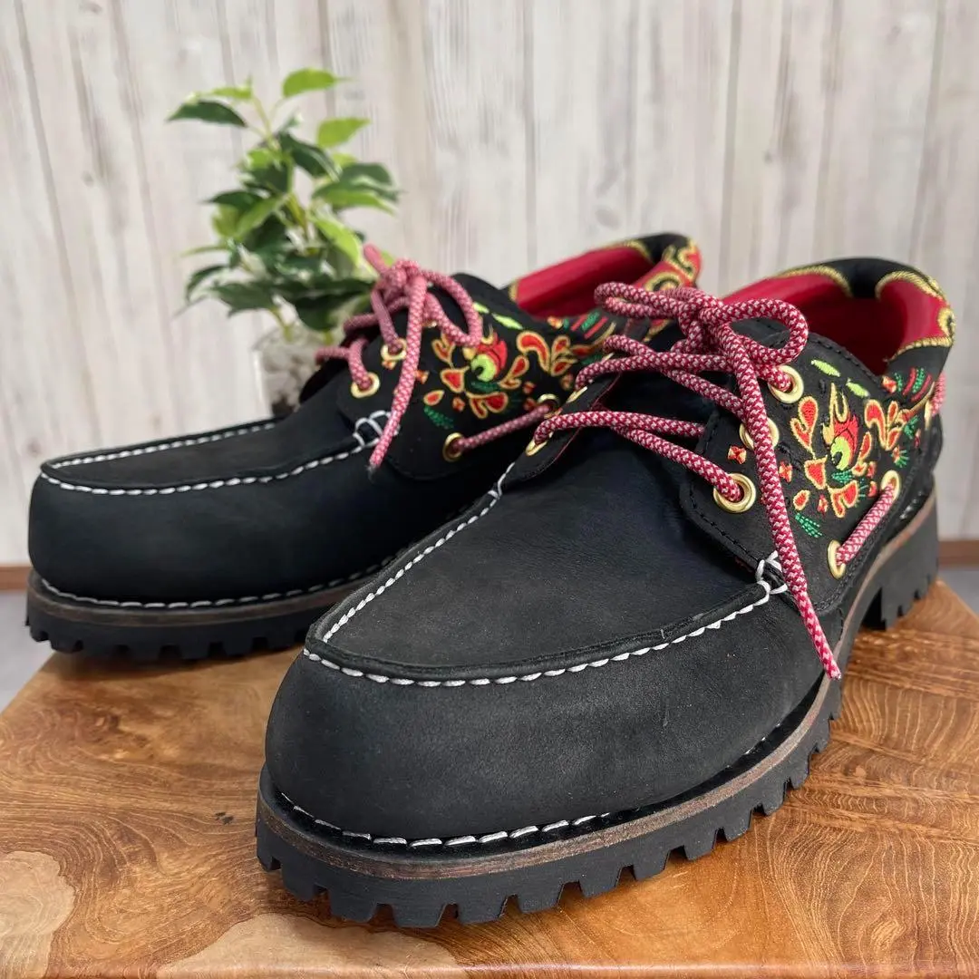 Timberland clotモカシンシューズ 9.5 Timberland clotモカシンシューズ 9.5