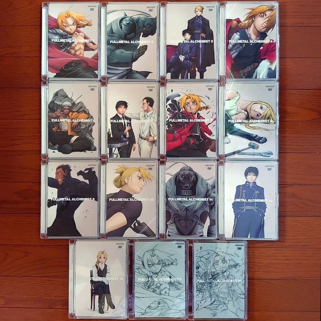【動作OK】鋼の錬金術師 DVD 全13巻セット（2003年アニメ版） Amazon.co.jp: 鋼の錬金術師 TV版(2003年）全13巻 + 劇場版