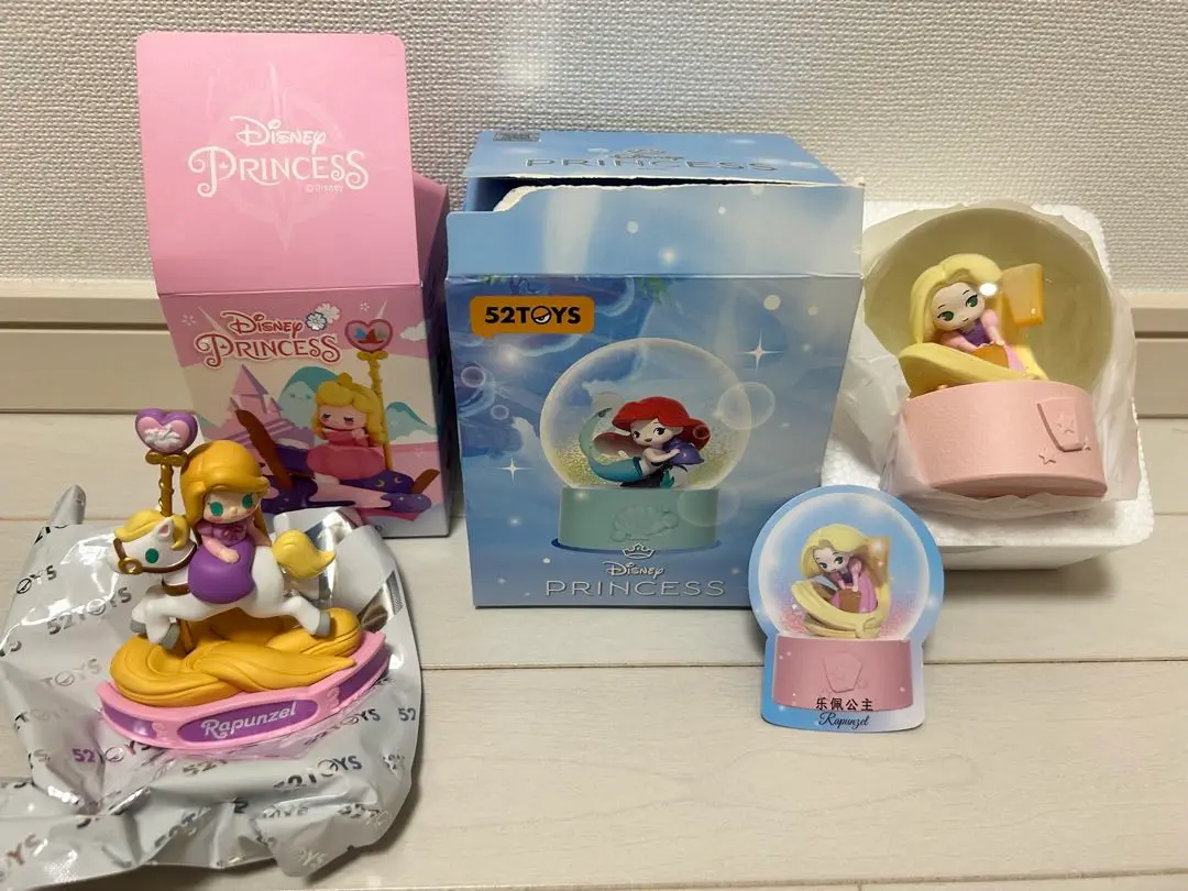 52TOYS DISNEY FLOWERSANDSHADOWS ラプンツェル 52toys x Disney Princess Flowers and Shadows – WooHoo New York