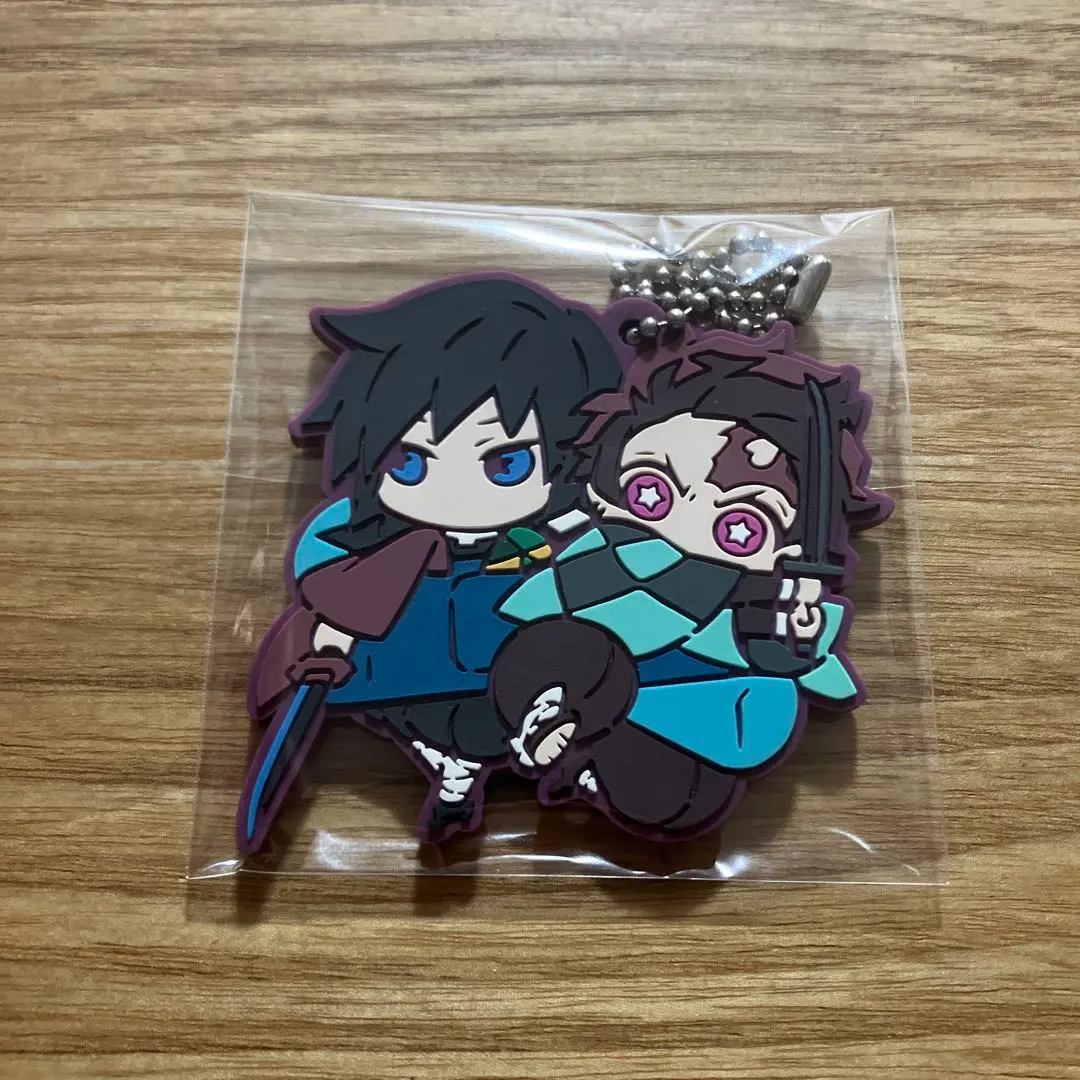 Thumbnail of Kimetsu no Yaiba Character Banpresto Rubber Mascot Vol. 4: Tanjiro Kamado & Giyu Tomioka