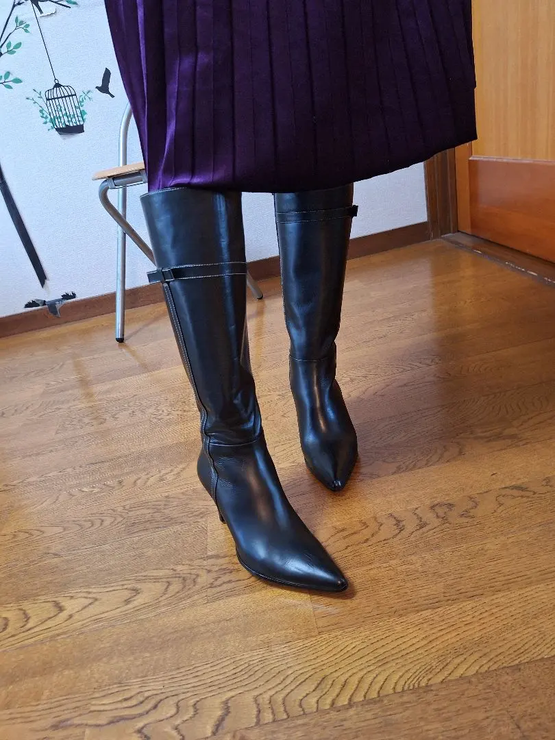 Thumbnail of New SWEET BEAST long boots, black, 24cm