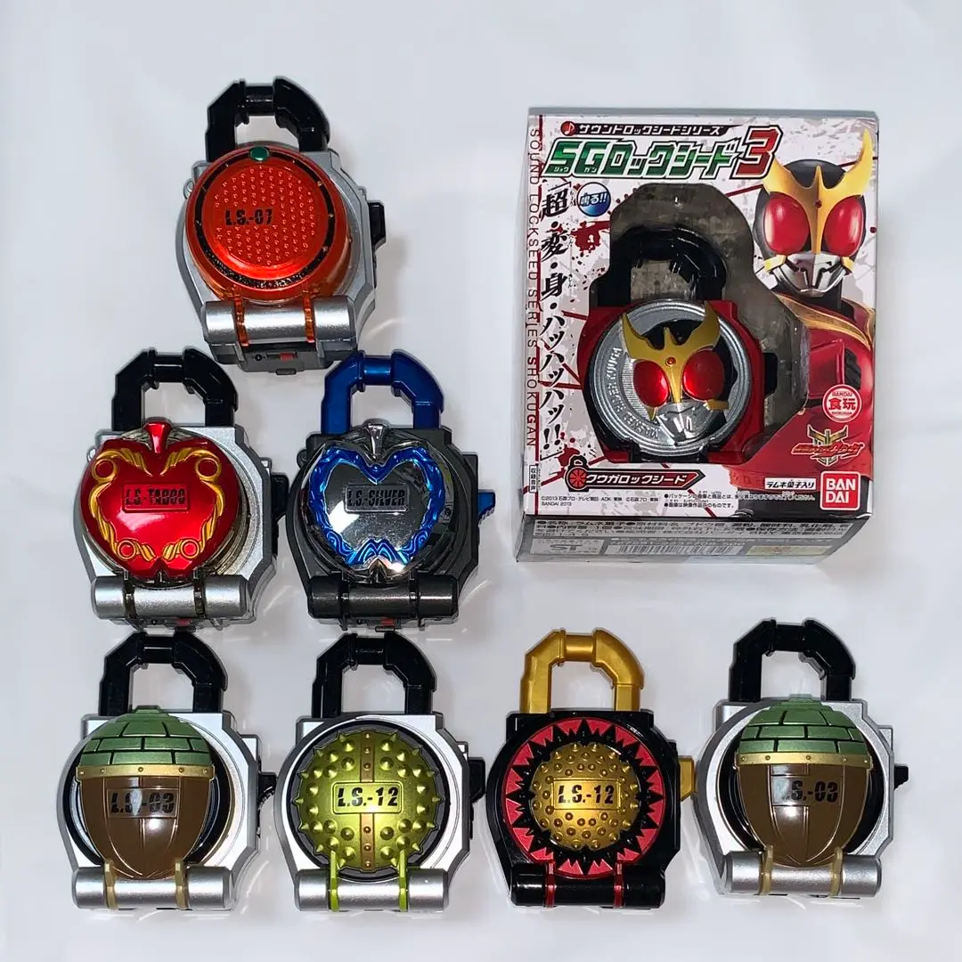 BANDAI - 鎧武【Blu-ray＋禁断のリンゴロックシード】新品未開封 Blu-ray】鎧武外伝 仮面ライダー斬月／バロン DX禁断のリンゴ