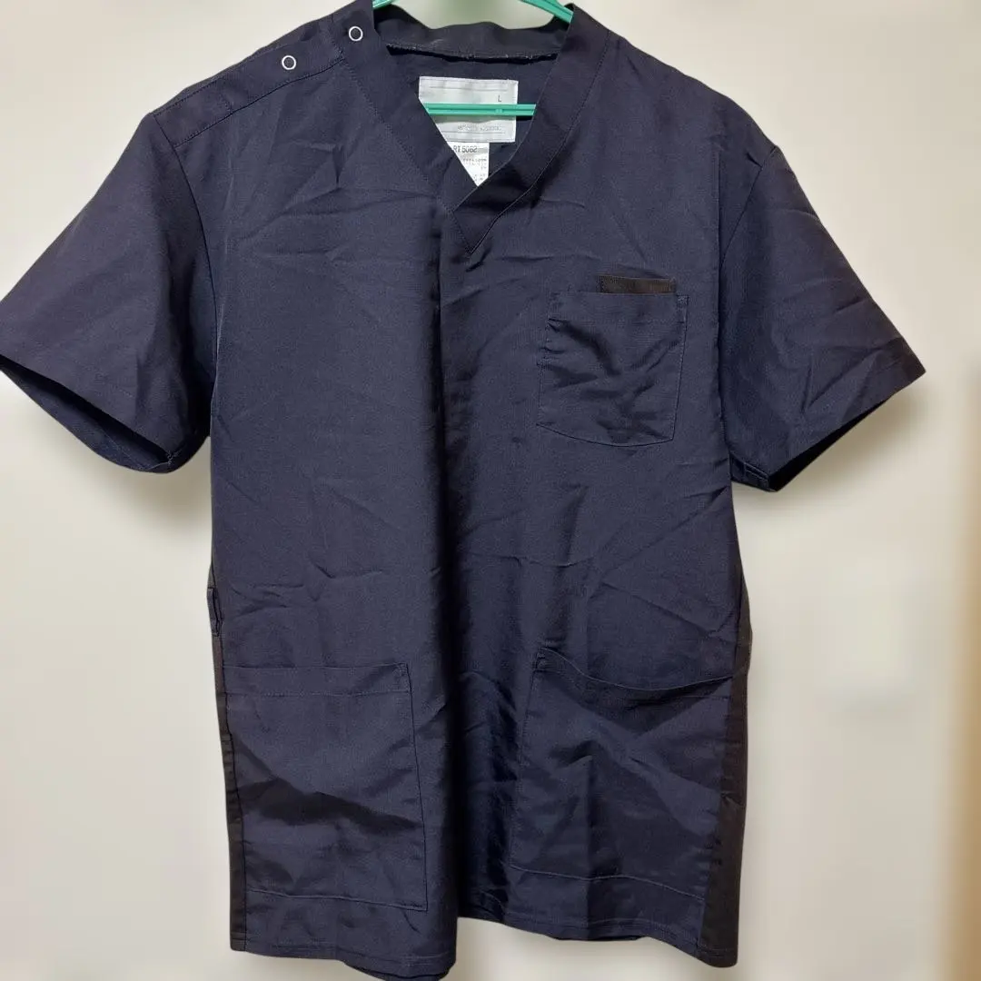 介護用襯衫 海軍藍 L RT 5062 的縮圖