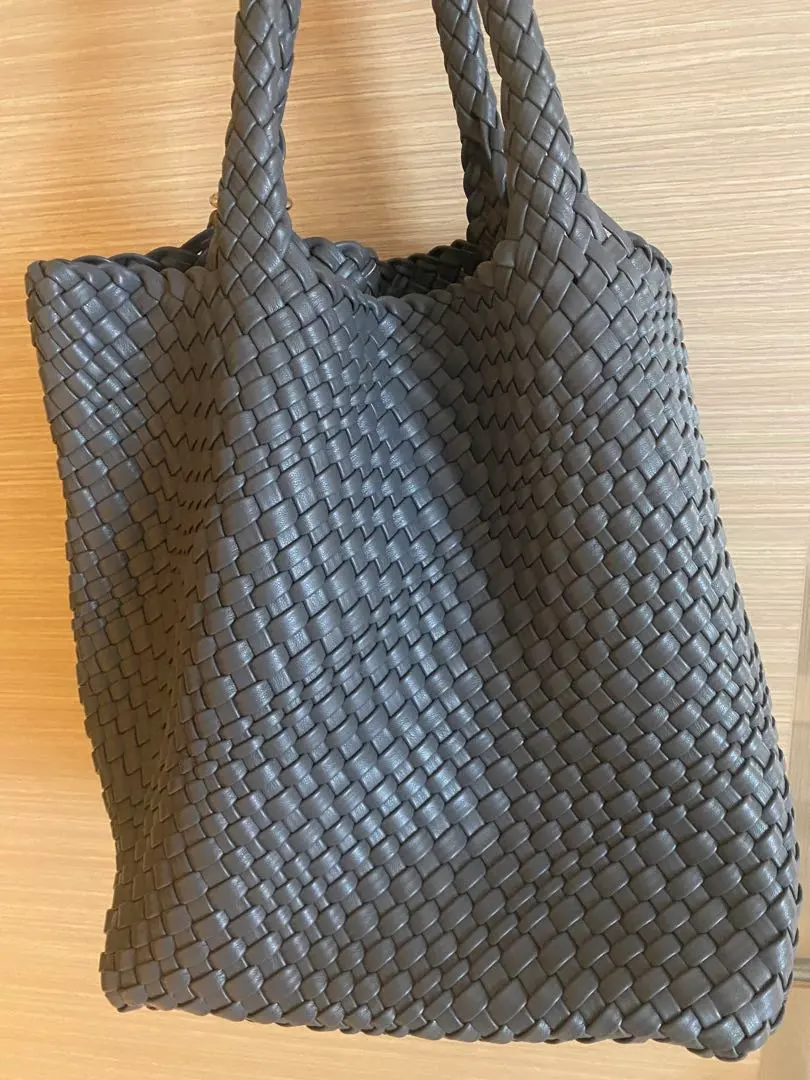 Thumbnail of HAND MADE Mesh Tote Bag - Gray
