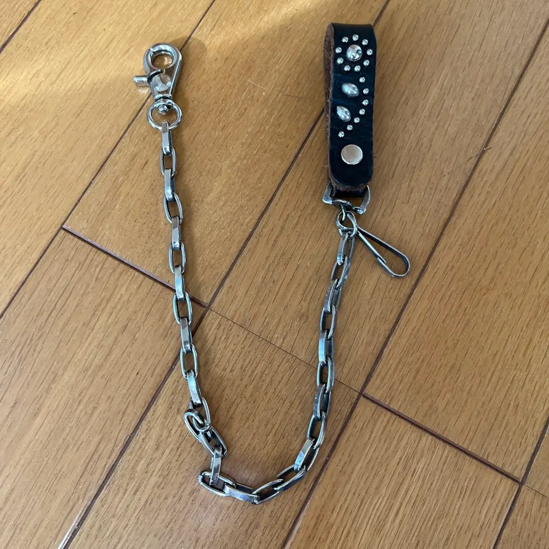 HTC レザーウォレットチェーン バイカー HTC FLOWER LEATHER BIKER'S WALLET CHAIN フラワーレザー