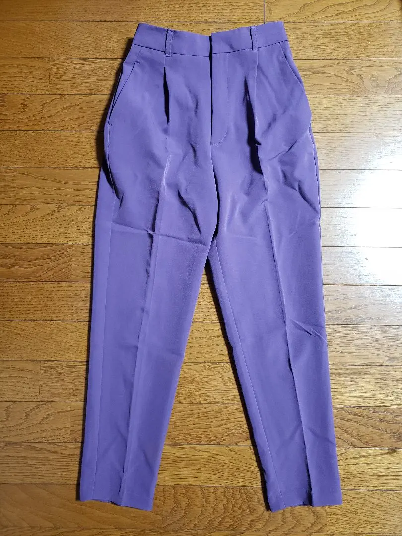 Thumbnail of GU Purple High Waist Tapered Pants, Size S, Unused, GU