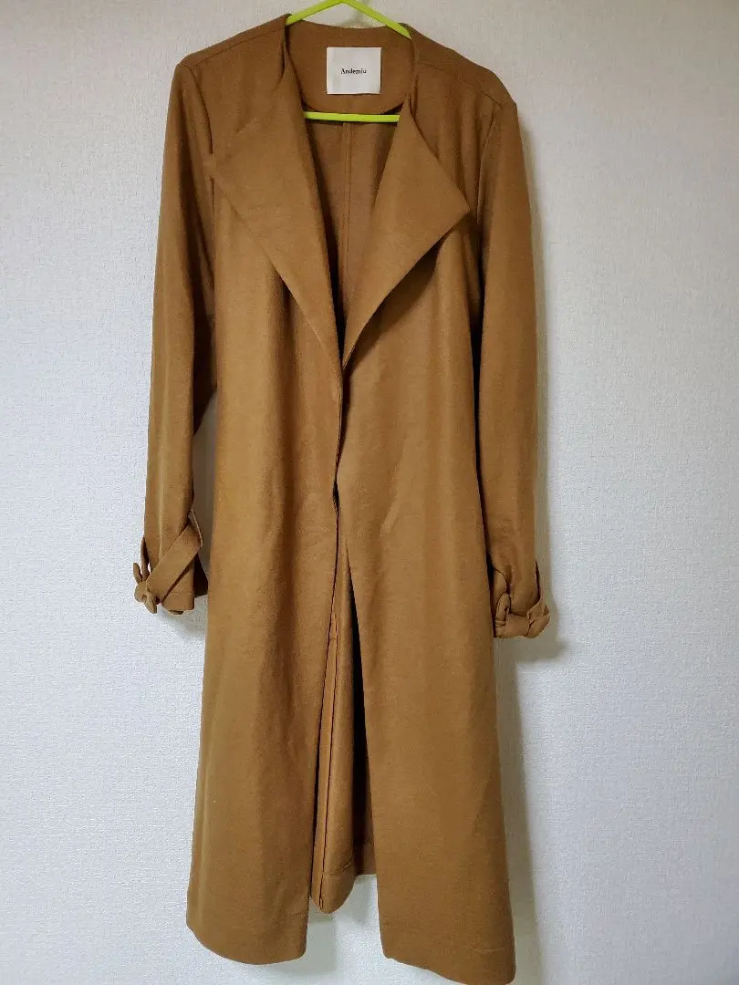Thumbnail of [Price Reduced] Andemiu Long Coat Trench Coat Wool Coat