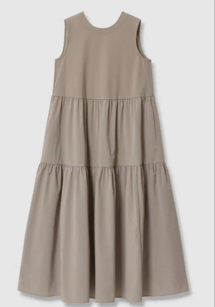 Thumbnail of New, Unused: ANAYI Ponte & Taffeta Tiered Dress