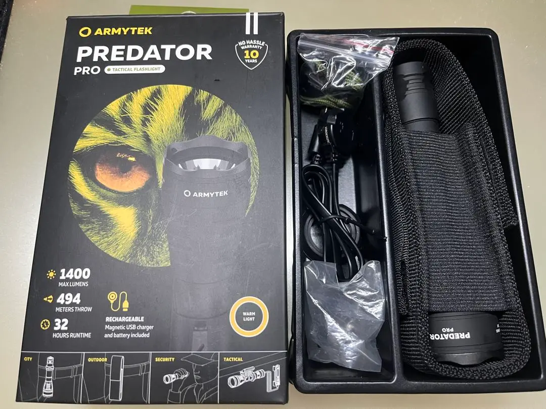 ARMYTEK PREDATOR PRO 地震対策　アウトドア　キャンプ ARMYTEK PREDATOR PRO 地震対策アウトドアキャンプ