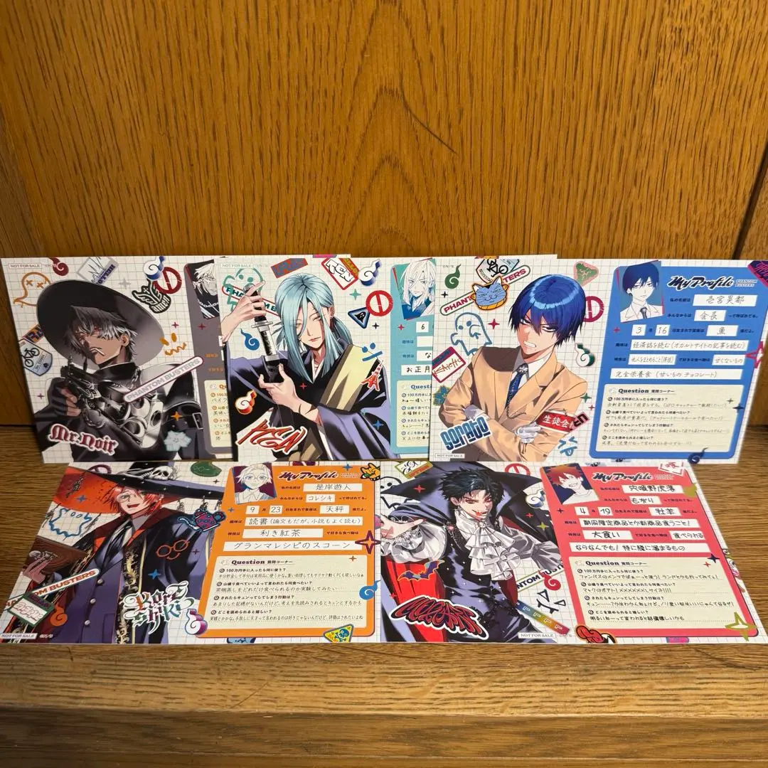 Thumbnail of Phantom Busters Pop-up Set of 5 Bonus Fanbus Torakoshi