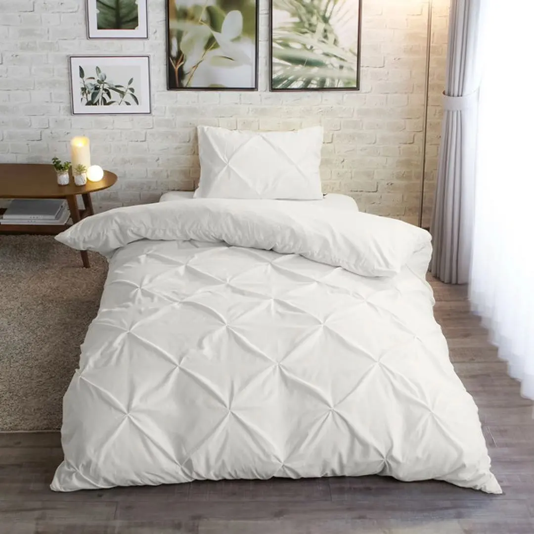 Thumbnail of Merry Night Inico Duvet Cover "Sara" Diamond Tuck