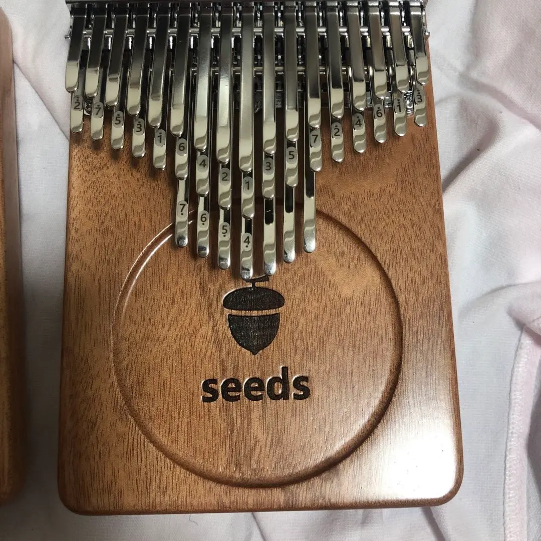 Amazon | seeds カリンバ 41キー 軽量 親指ピアノ 初心者セット