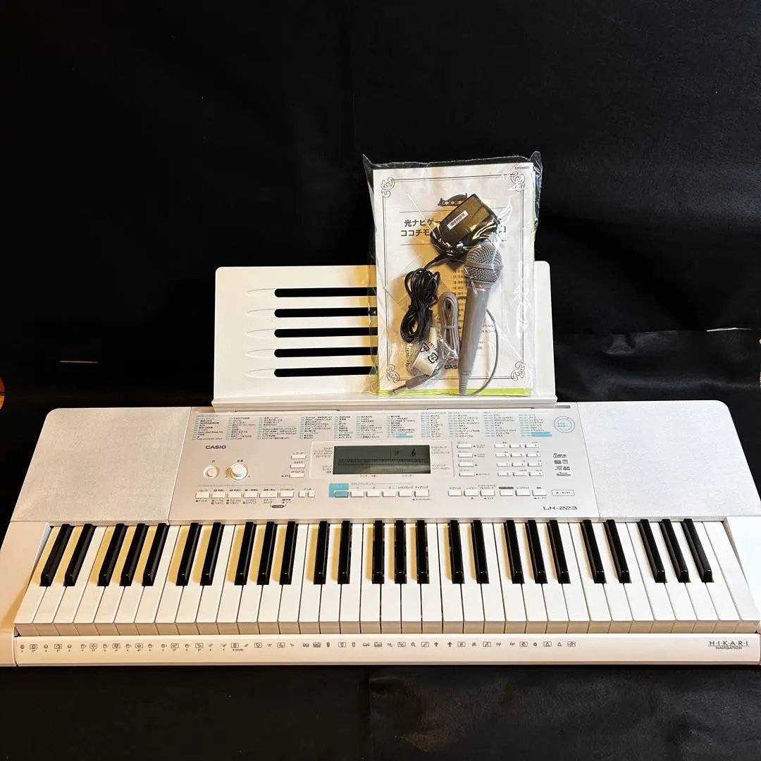 maluco【美品】CASIO 光ナビゲーション 電子ピアノ LK-223 LK-223 | 光ナビゲーションキーボード | 電子楽器 | CASIO