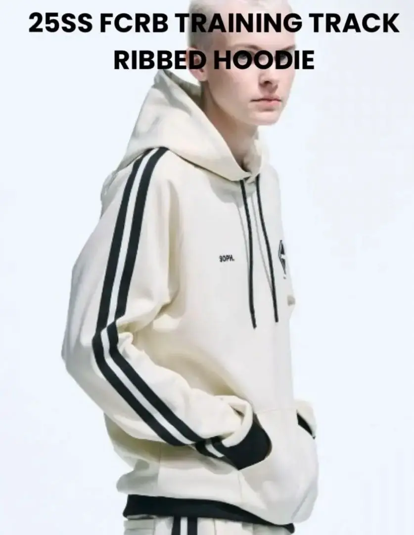 専用FCRB TRAINING TRACK HOODIE上のみ FCRB TRAINING TRACK HOODIE XL BLACK 25