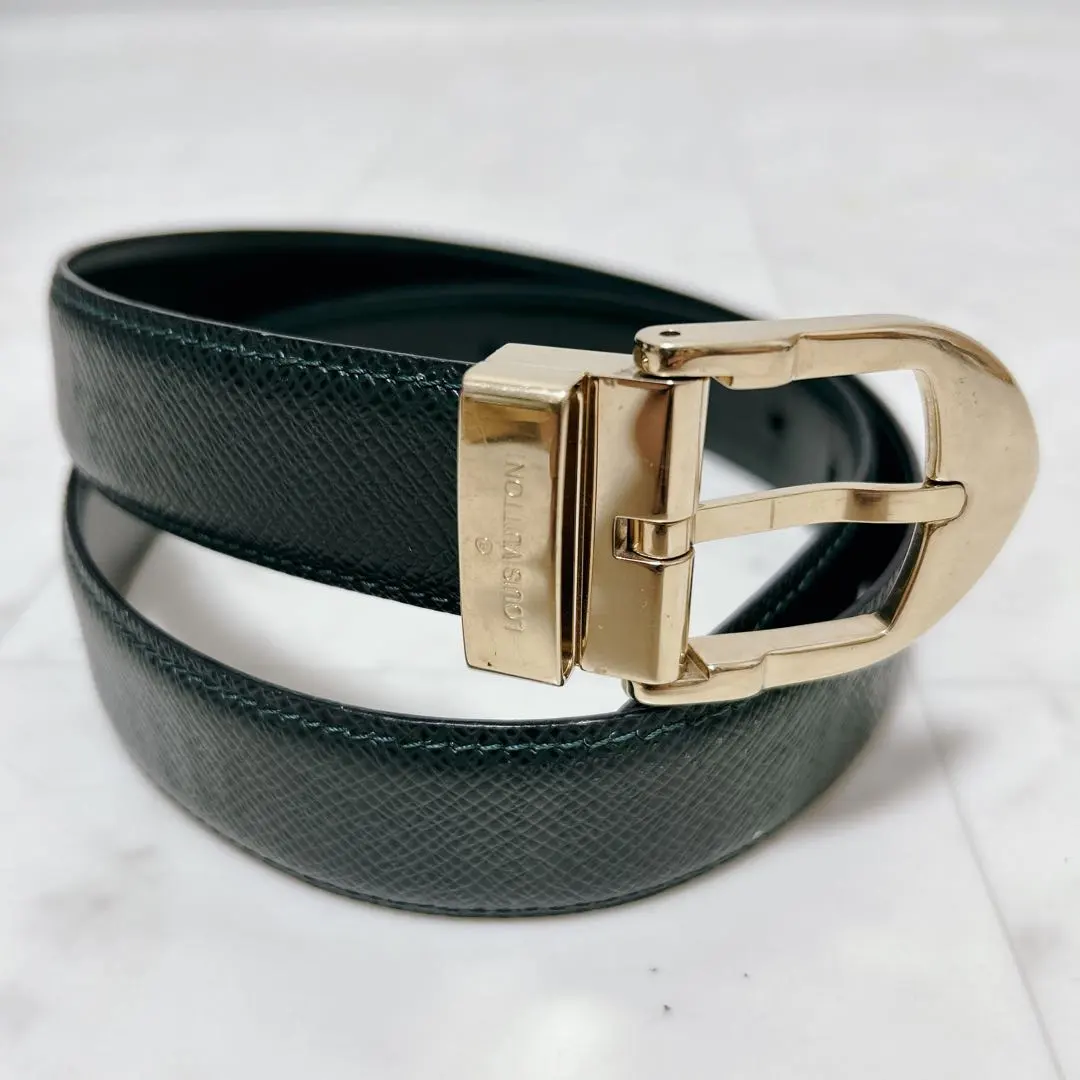 Thumbnail of Excellent condition ✨ LOUIS VUITTON Taiga Ceinture Classic Taiga Belt