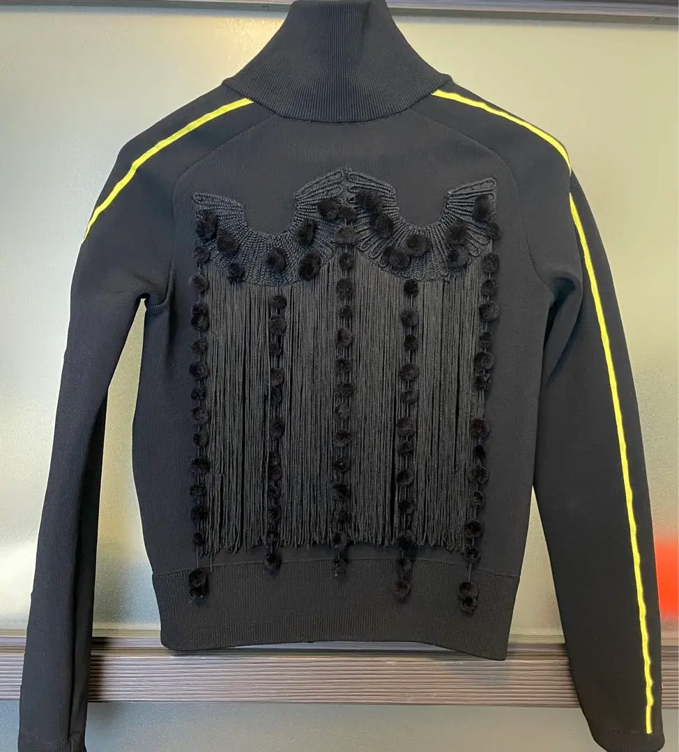 超希少 美品 ヌメロヴェントゥーノ レース切替 ジップブルゾン サテン生地 超希少 美品 ヌメロヴェントゥーノ レース切替 ジップブルゾン