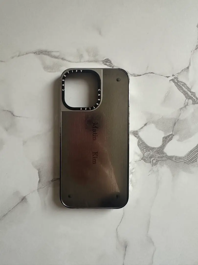 iPhone15promax/ケースティファイ/マーティンキム CASETiFY x Matin Kim iPhone 15 Pro Destroyed Denim Magsafe