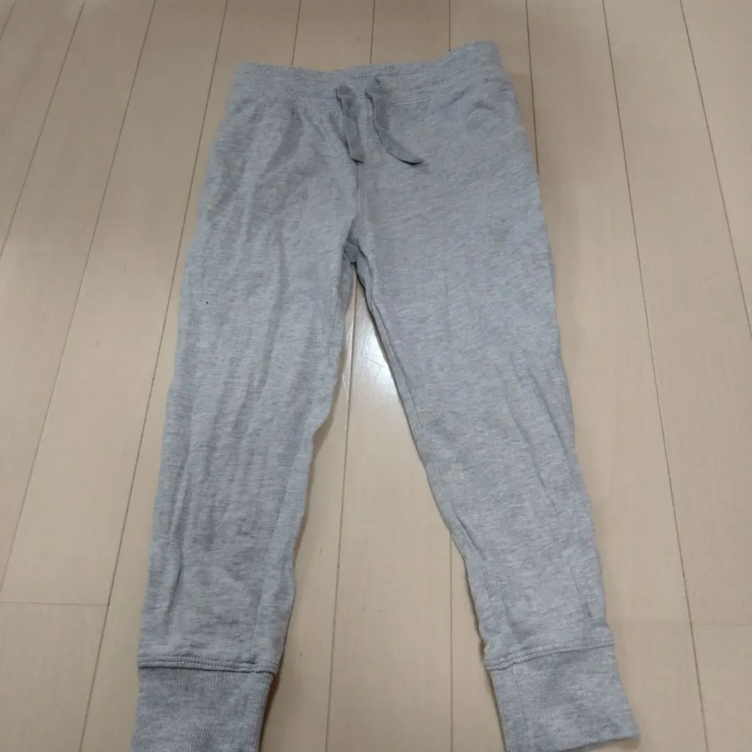 Thumbnail of H&M gray cotton sweatpants, 110 cm