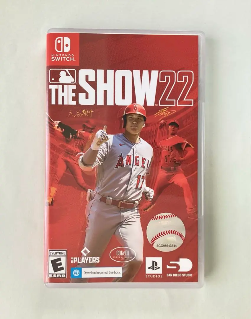 MLB The Show 22 Nintendo Switch 大谷翔平 大谷翔平選手の演技に注目。「MLB The Show 22」のCo-opモードを