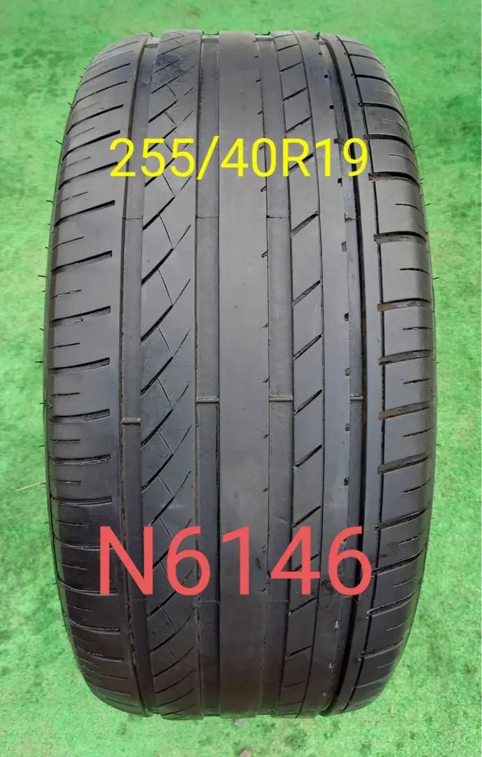 HIFLY 255/40R19 タイヤ 2本中古 ハイフライ - ①「値下げ中」中古ハイフライタイヤ 255/40R19の
